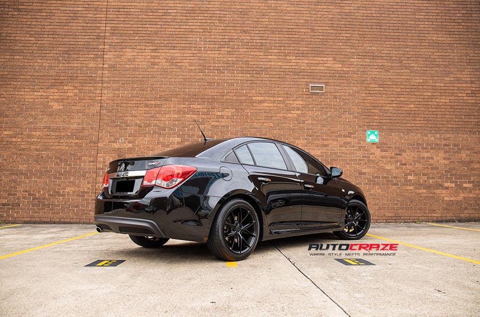 HOLDEN ASTRA  5 STUD  MISANO MATTE BLACK